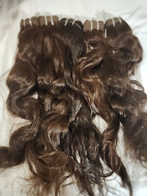 20in Machine Weft Brazilian Remy Light Brown Weave