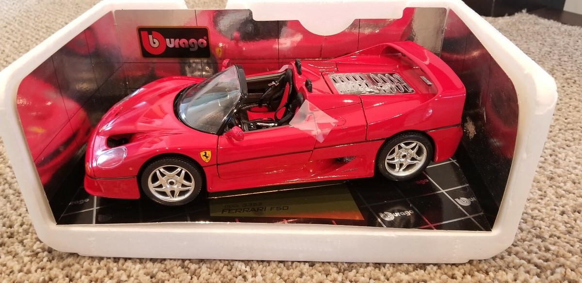 burago Ferrari F50 1/18 赤 1/18 Bburago Ferrari F50 Red | eBay