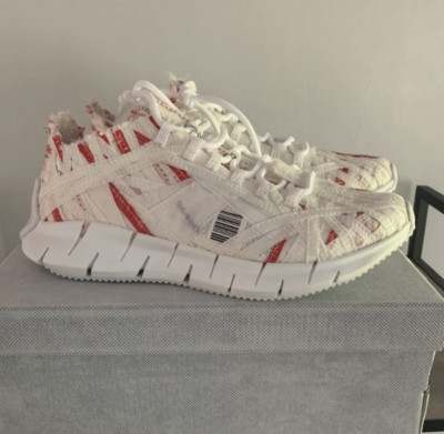 Reebok Zig Kinetica KANGHYUK Advanced Concepts size US 10 White / Red