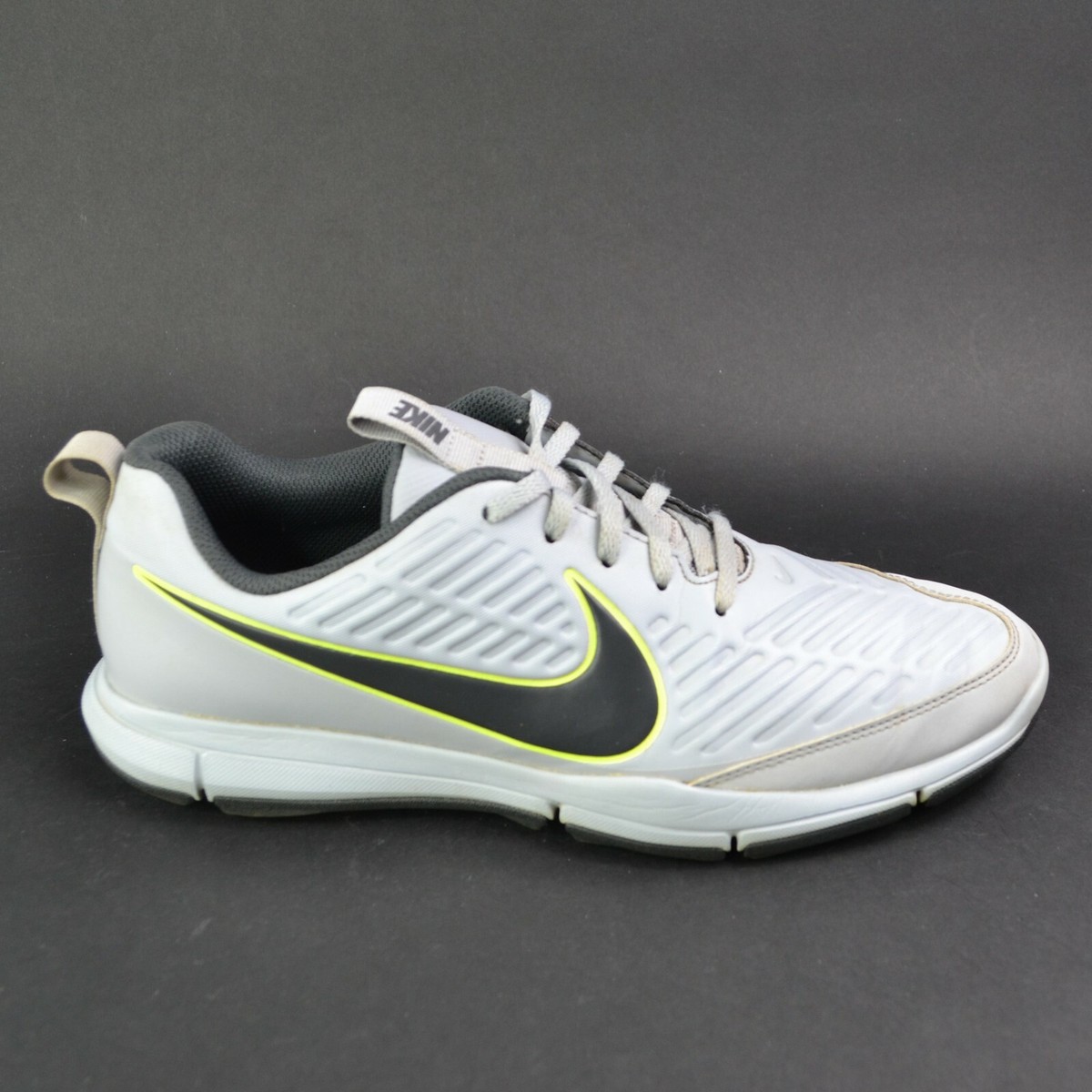 Nike Golf Explorer Men's Size Wolf Grey& Volt Golf Shoes