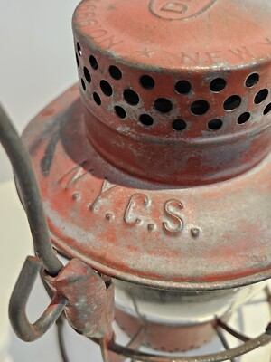 Antique NYCS (New York Central RR) DIETZ No. 999 Clear GLOBE Antique NYCS (New York Central RR) DIETZ No. 999 Clear GLOBE