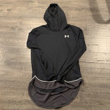 Under Armour Youth Size Large Black UA Tech Pullover Hoodie