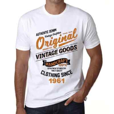 ULTRABASIC Herren T-Shirt Original Vintage Kleidung seit 1961 Original
