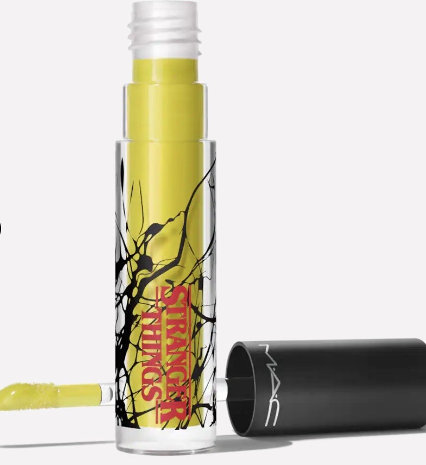 MAC X STRANGER THINGS Lipglass Marvelous Max NIB Limited  display picture 3