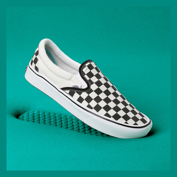 Vans classic Slip-On ComfyCush Checkerboard Men's Shoes Sneakers VN0A3WMDVO4