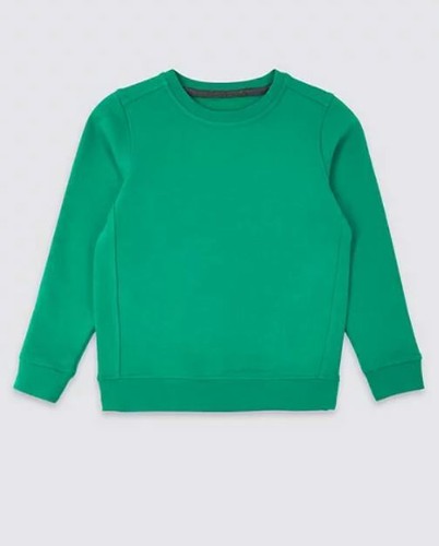 EMERALD GREEN SCHOOL SWEATSHIRT JUMPER 