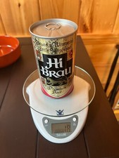Hi Brau Steel Can - Can Is Empty and Sealed - Jos. Huber Brewer, Wisconsin