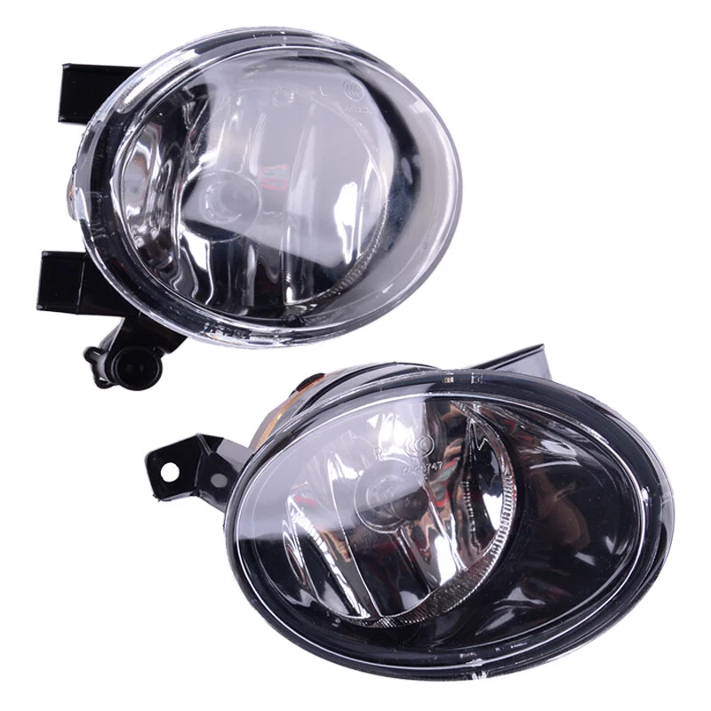 Pair For VW Touareg 2011 2012 2013 2014 Front Fog Lamp Light With Halogen Bulbs Foto 3 de 4