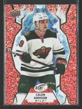 2021-22 Upper Deck Ice #137 Calen Addison Orange Minnesota Wild (T)