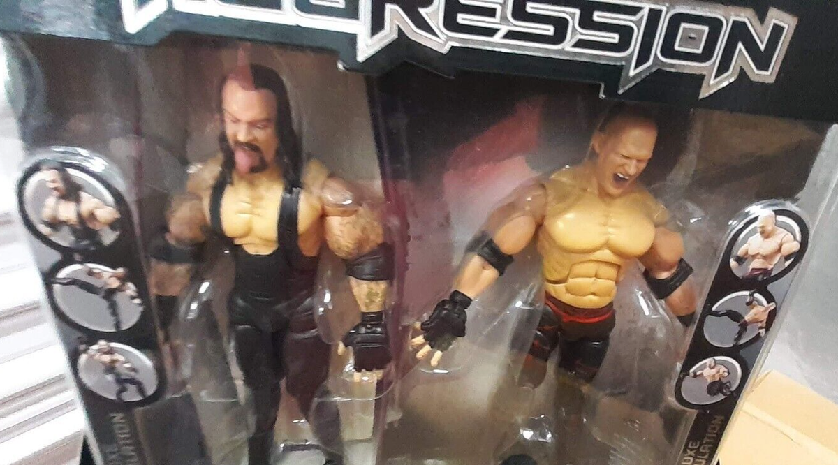 WWE Jakks Deluxe Aggression (Brothers of Destruction WWE Jakks Deluxe Aggression (Brothers of Destruction
