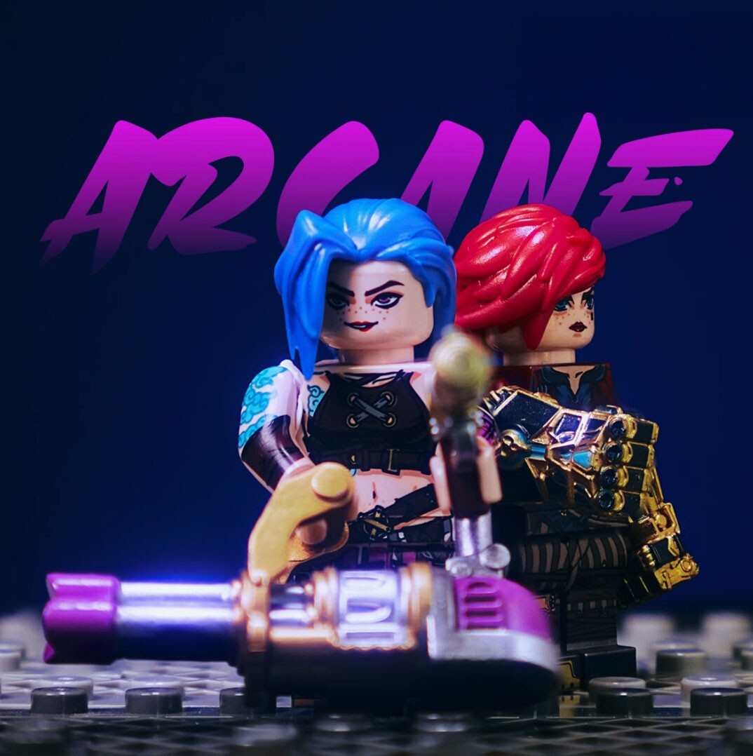 League of Legends Arcane Minifigs – Vi, Caitlyn, Jayce