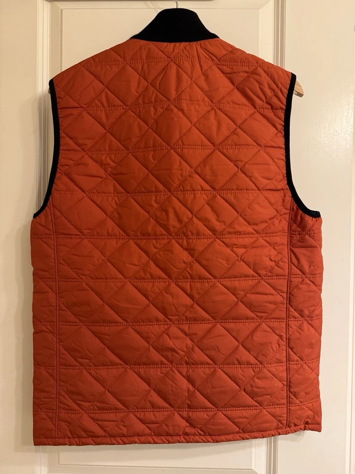 Victorinox Chaleco Para Hombres S - Naranja Acolchado Puffer Matterhorn OL Chaqueta - TOTALMENTE NUEVO Foto 2 de 4