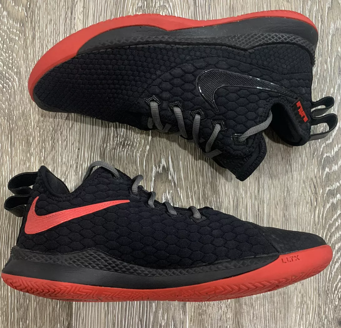 Lebron witness 3 black and red hotsell