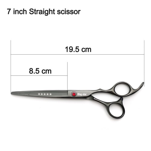 7 inch Pro. PET GROOMING Shears Cutting+Thinning+curved shears+steel comb sets - Picture 62 of 79