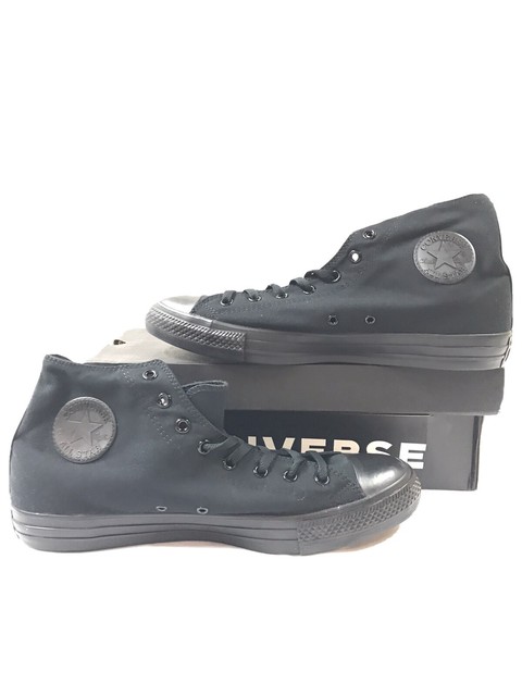 converse mono black hi