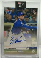 Nico Hoerner 2019 Topps Now Baseball RC #820 on-card Autograph Auto #d/99 - CUBS