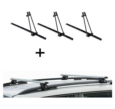 3x Fahrradträger ORION+Relingträger CRV135 für für Kia Grand Carnival 06-14