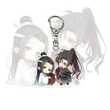 Grandmaster of Demonic Cultivation Lan Wangji Wei Wuxian keychain Pendant MDZS