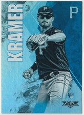 2019 Topps Fire Kevin Kramer #94 BLUE CHIP Rookie RC Pittsburgh Pirates parallel
