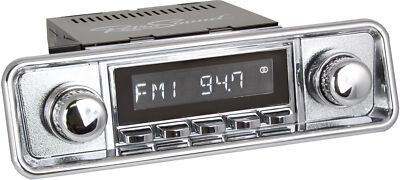 1958-67 Volkswagen VW Beetle M2 Radio B/T Hands-free USB RetroSound Stereo