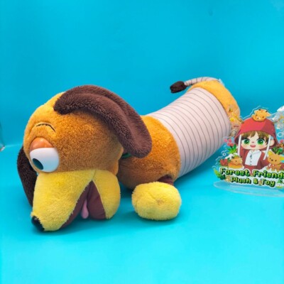 Disney Pixar Toy Story Slinky Dog Sitting SEGA BIG Plush 18