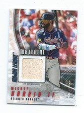 2025 Topps 2-Michael Harris Jr. Bat Relic-Atlanta Braves