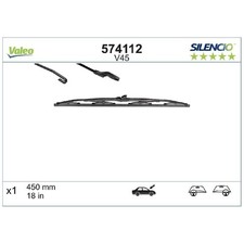 Scheibenwischer vorne rechts für Suzuki Baleno EG FW Ignis 1 FH 2 MH 3 | 243855