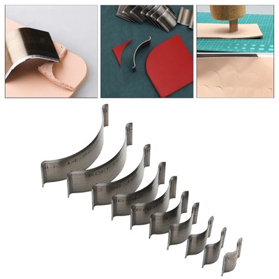 10 Stck./Set Leder Handwerk Ecke Stanzwerkzeuge Lederhandwerk Zum Selbermachen Nähzubehör