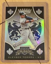 2019 Panini Chronicles Crusade Gleyber Torres Silver Prizm #16 Yankees