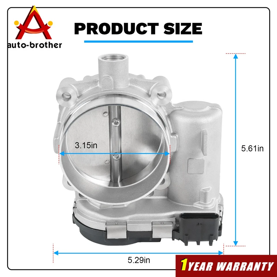 Cuerpo del acelerador para Mercedes-Benz C300 2013-2014 E350 S450 S63 AMG 2761410125 Foto 3 de 4