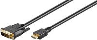 Microconnect Hdmi 19 - DVI-D M-M Kabel 10 M, Hdmi Typ A - DVI-D 24+1