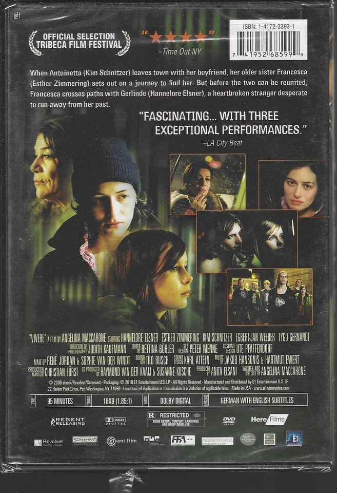 Vivere - Hannelore Elsner, Esther Zimmering, Kim Schnitzer, New DVD - Bild 2 von 2