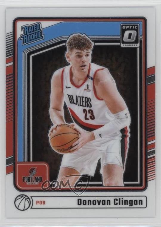 2024-25 Panini Donruss Optic Rated Rookie Donovan Clingan #272