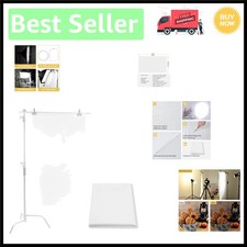 1M x 1.7M Nylon Silk White Diffusion Fabric for Perfect Photography Lighting