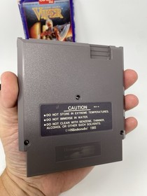 NES Nintendo CODE NAME VIPER Box & Game No Maunal Capcom Purple
