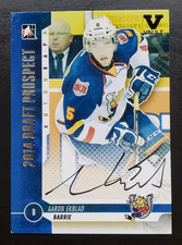 2013 In The Game Draft Series Aaron Ekblad Vault SP Silver Version Auto #A-AE2