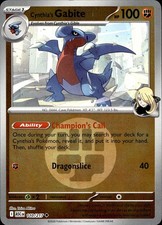 POKEMON CYNTHIA'S GABITE  110/217 ASCENDED HEROES REVERSE HOLO NM