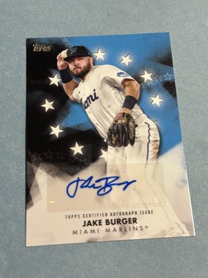 2024 Topps - Jake Burger #BSA-JB Baseball Stars Autograph 