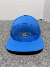 Blue Land Rover Luxury Automobile Snapback CLEANED Hat Cap 7 Panel Poly