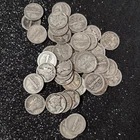 Silver Mercury Dimes lot (45) 1900s