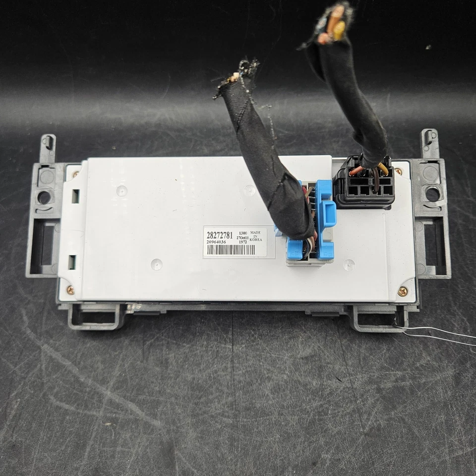 Unidad de interruptor de control climático Chevy Malibu 2008-2012 calefacción aire acondicionado temperatura HVAC Foto 2 de 4