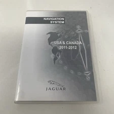 2011- 2012 Jaguar GPS Navigation DVD West US CAN Map OEM 6W83-10E898-BH