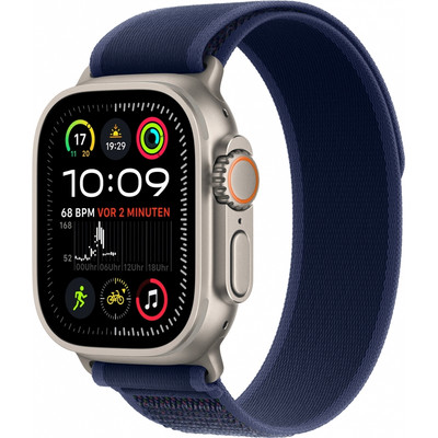 Apple MX4L3FD Watch Ultra 2 LTE - Smartwatch - 49 mm - Trail Loop M/L-titan/blau