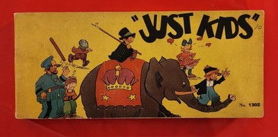 Just Kids 1302 Saalfield Comic Strip by Ad Carter, Just Kids, 1934