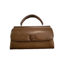 Women's Vintage Green Leather Tote Bag