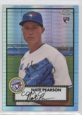 2021 Chrome Platinum Anniversary Mega Box Prism Refractor Nate Pearson #12 0d0u