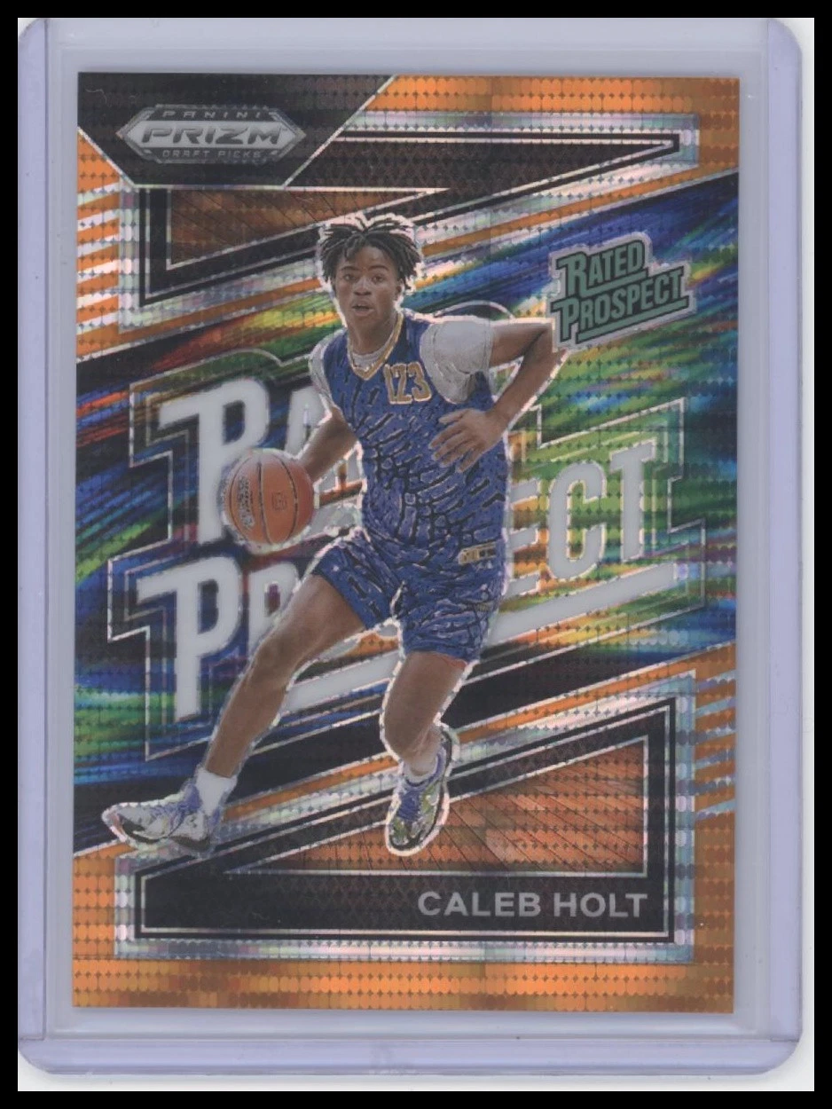 Caleb Holt trading card