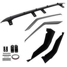 Front Chin Guard Kit For Honda Civic 2022-2024 Black Splitter Extension