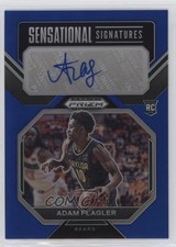 2023 Prizm Draft Picks Sensational Signatures Blue 83/125 Adam Flagler Auto 5y7