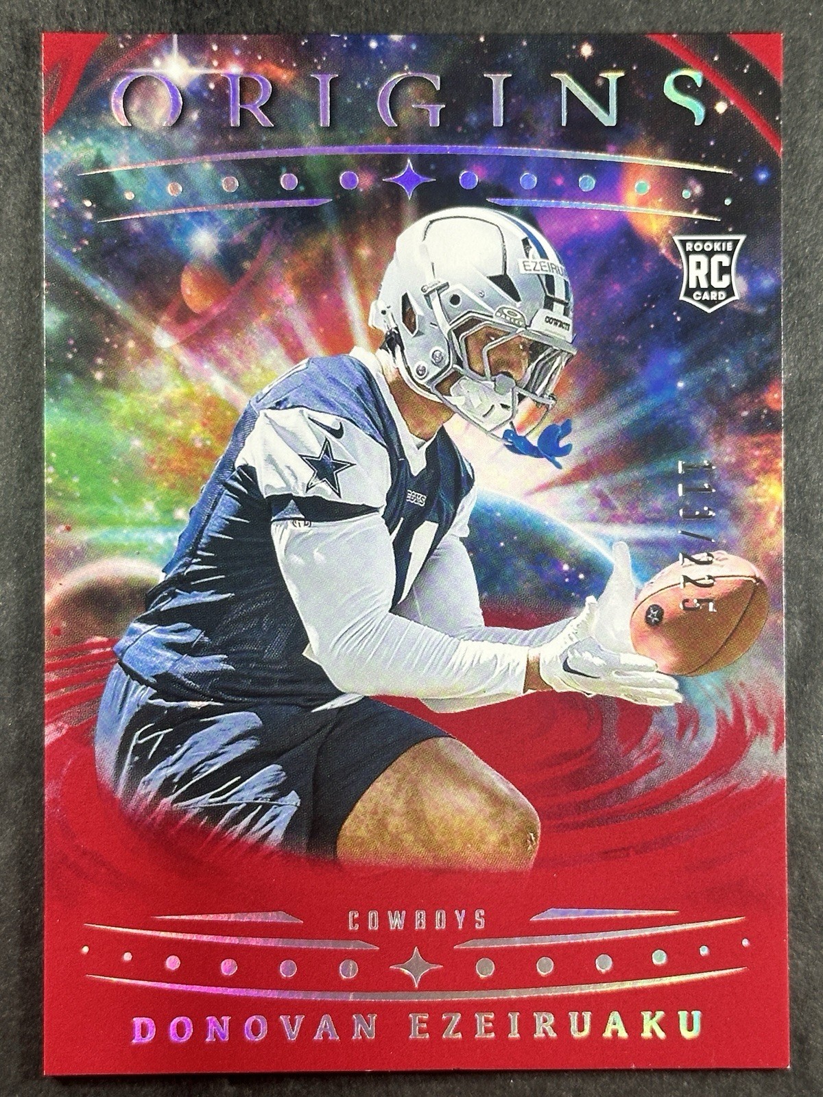 2025 Panini Origins Donovan Ezeiruaku Red /225 #113 RC